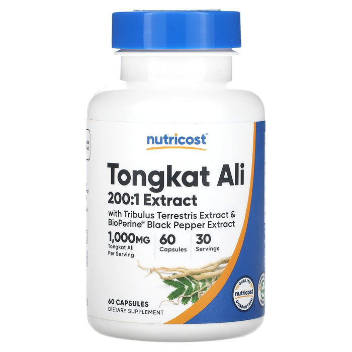 Nutricost, Tongkat Ali, 500 mg, 60 Capsules