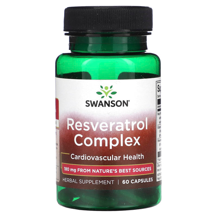 Swanson, Resveratrol Complex, 60 Capsules