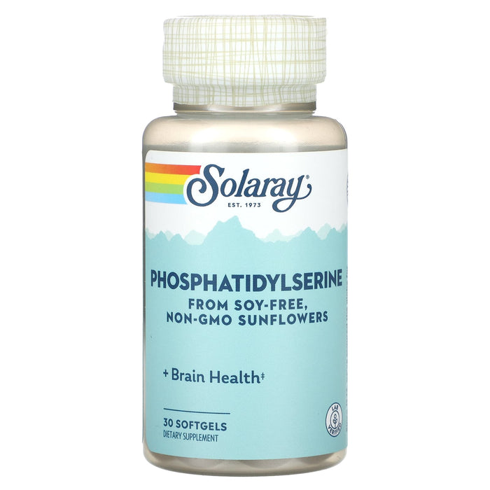 Solaray, Phosphatidylserine, 30 Softgels