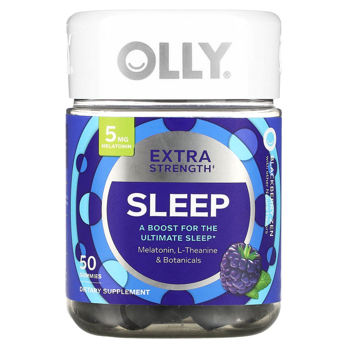 OLLY, Sleep, Blackberry Zen, 50 Gummies