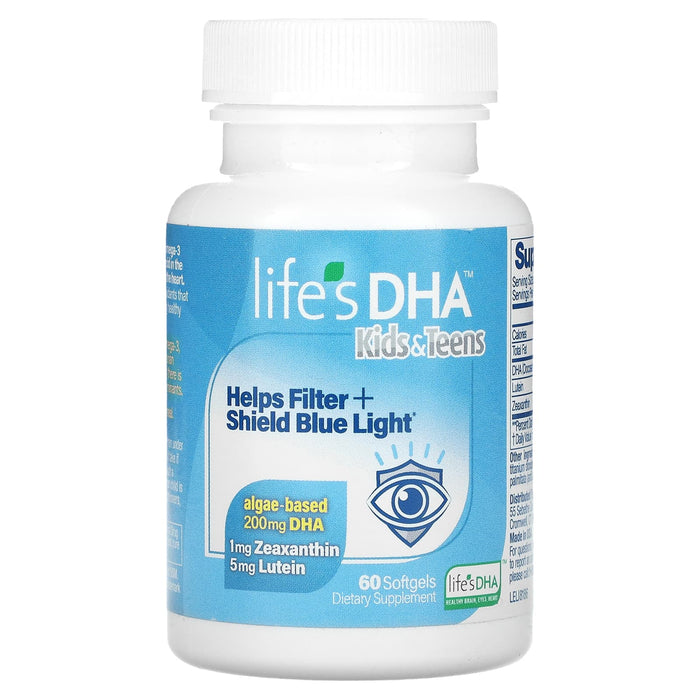 Life's DHA, Kids & Teens DHA, 200 mg, 60 Softgels
