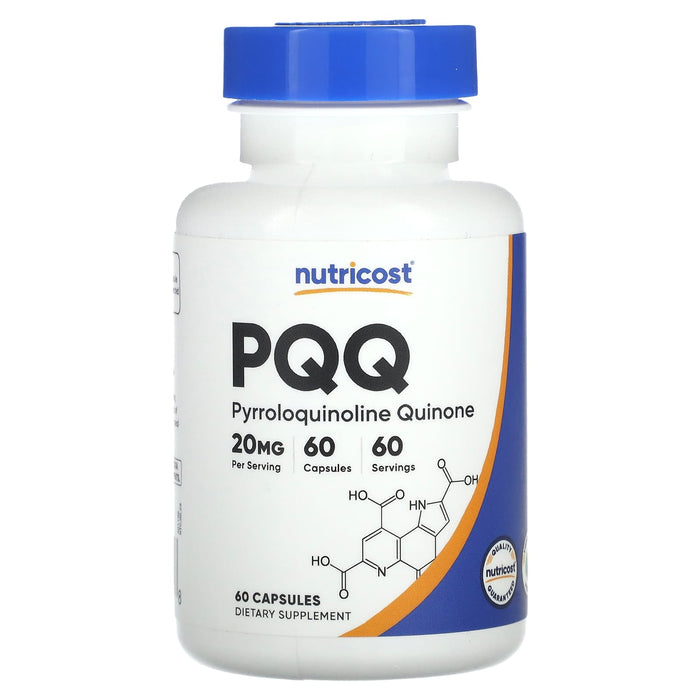 Nutricost, PQQ, 20 mg, 60 Capsules