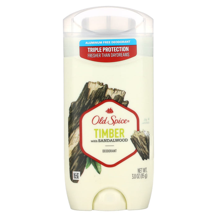 Old Spice, Deodorant, Timber With Sandalwood, 3 oz (85 g)
