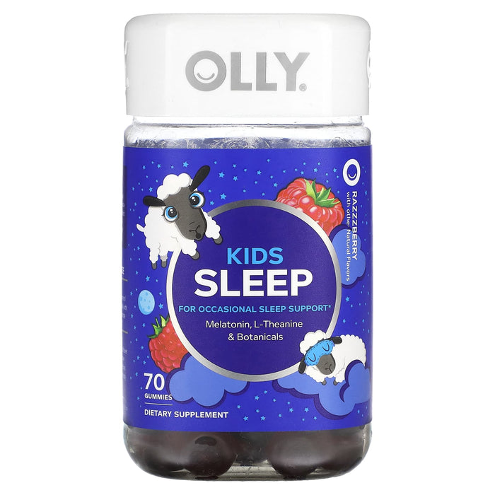 OLLY, Kids Sleep, Razzzberry , 70 Gummies