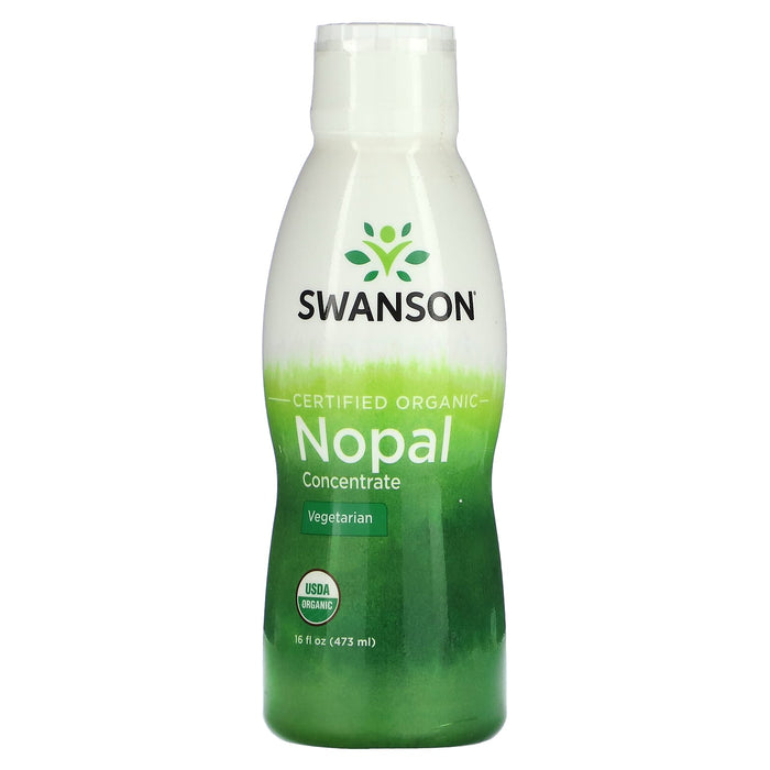 Swanson, Certified Organic Nopal Concentrate, 16 fl oz (473 ml)