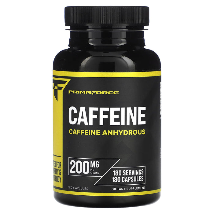 Primaforce, Caffeine , 200 mg, 180 Capsules
