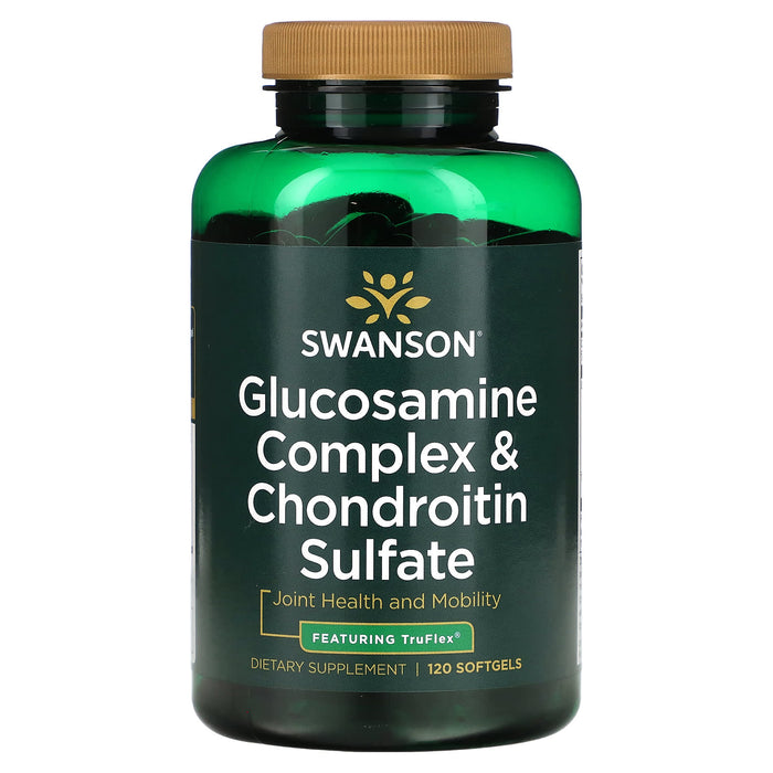 Swanson, Glucosamine Complex & Chondroitin Sulfate, 120 Softgels