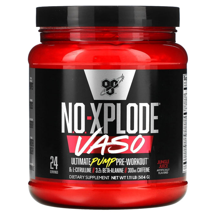 BSN, No-Xplode VASO, Ultimate Pump Pre-Workout, Razzle Dazzle, 1.11 lb (504 g)