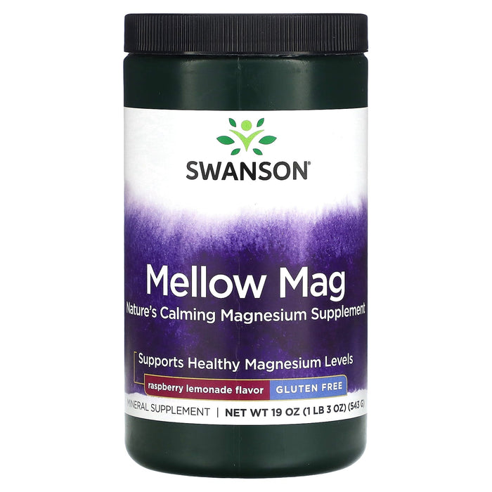 Swanson, Mellow Mag, Raspberry Lemonade, 19 oz (543 g)