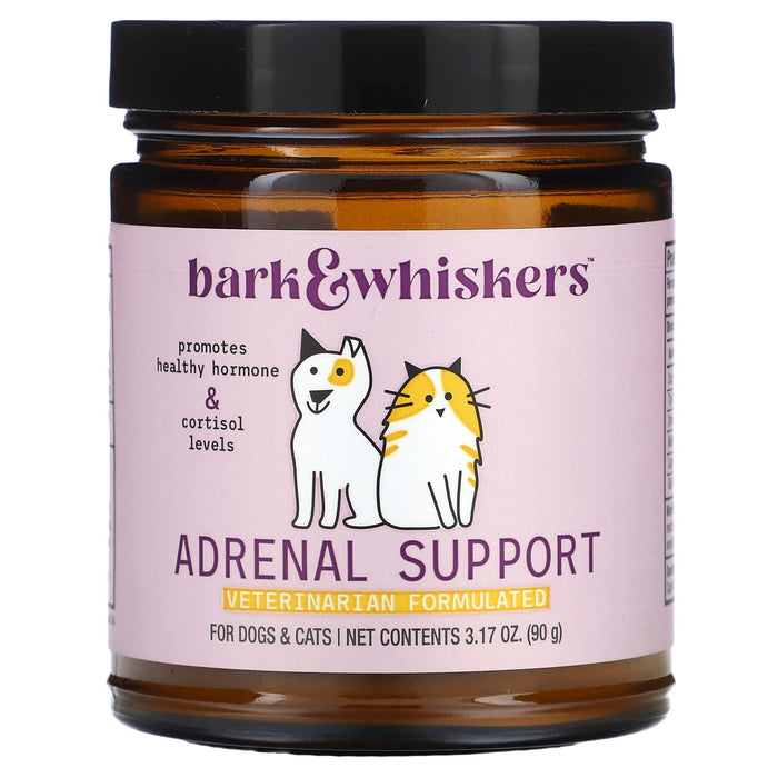Dr. Mercola, Bark & Whiskers, Adrenal Support, For Dogs & Cats, 3.17 oz (90 g)