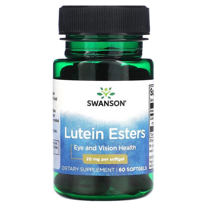 Swanson, Lutein Esters, 6 mg, 100 Softgels
