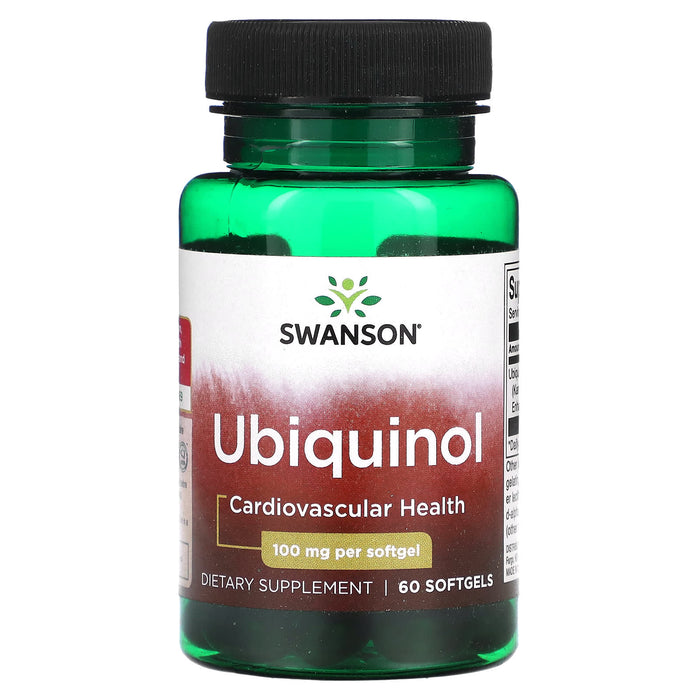 Swanson, Ubiquinol, 100 mg, 60 Softgels