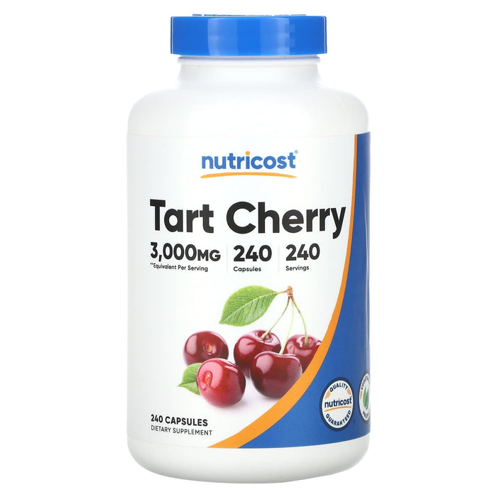Nutricost, Tart Cherry, 3,000 mg, 240 Capsules