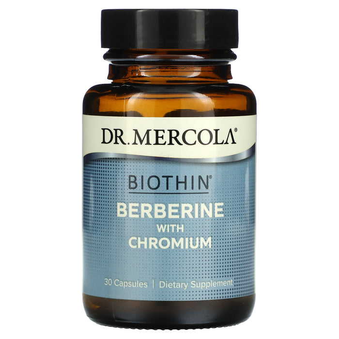 Dr. Mercola, Biothin, Berberine with Chromium, 30 Capsules