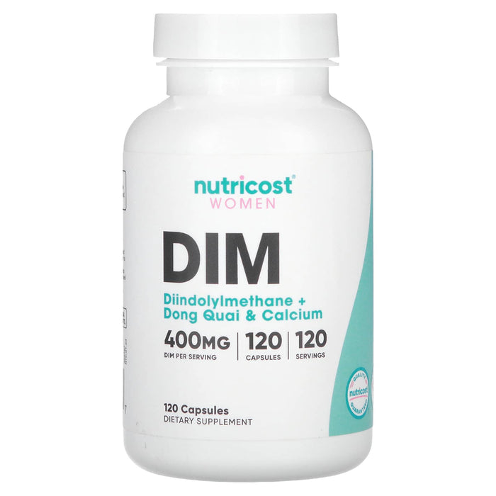 Nutricost, Women, DIM, 400 mg, 120 Capsules