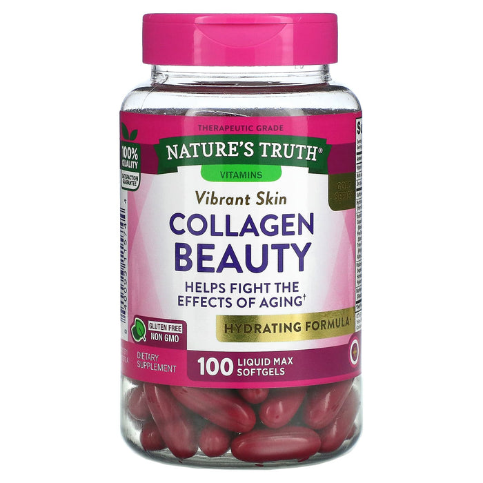 Nature's Truth, Collagen Beauty, 100 Liquid Max Softgels