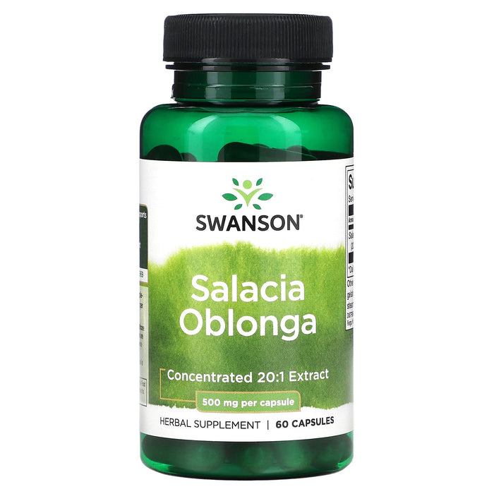Swanson, Salacia Oblonga, 500 mg, 60 Capsules