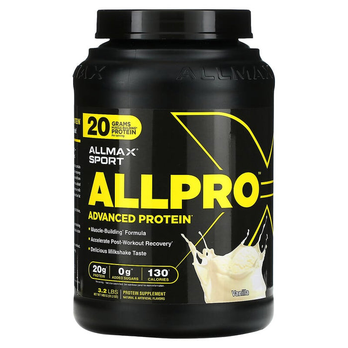 ALLMAX, Sport, ALLPRO Advanced Protein, Chocolate, 3.2 lb (1,453 g)