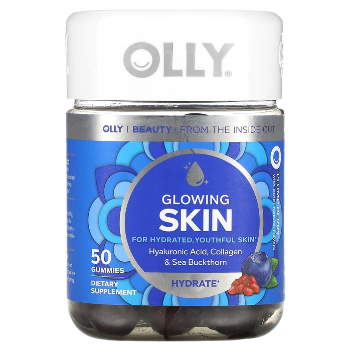 OLLY, Glowing Skin, Plump Berry, 50 Gummies