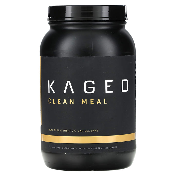 Kaged, Clean Meal, Meal Replacement, Vanilla Cake, 2.61 lb (1186 g)