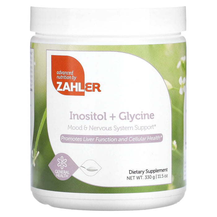 Zahler, Inositol + Glycine, 11.5 oz (330 g)