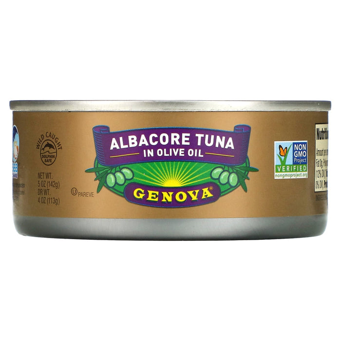 Genova, Albacore Tuna In Olive Oil, 5 oz (142 g)