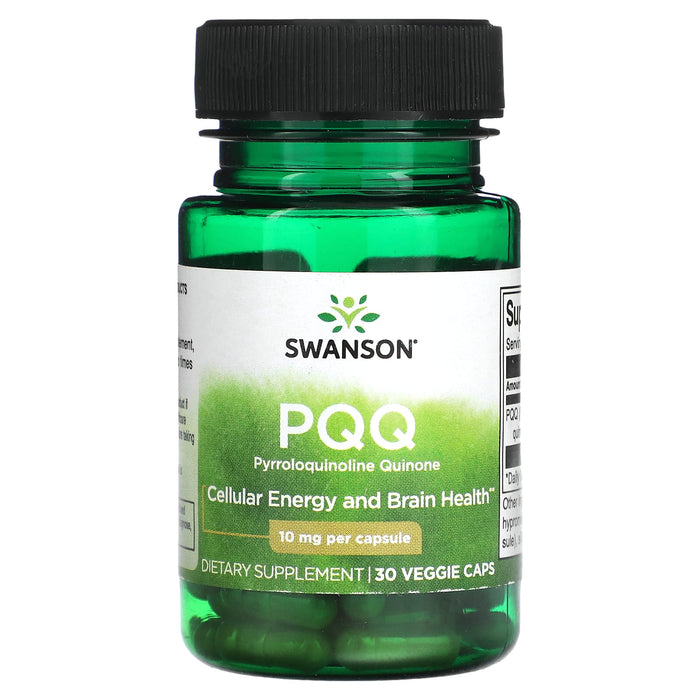 Swanson, PQQ, 10 mg, 30 Veggie Caps