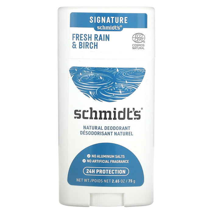Schmidt's, Natural Deodorant, Charcoal & Magnesium, 2.65 oz (75 g)