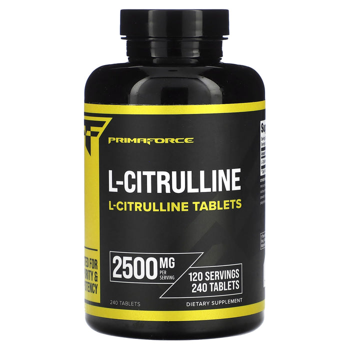 Primaforce, L-Citrulline, 2,500 mg, 240 Tablets