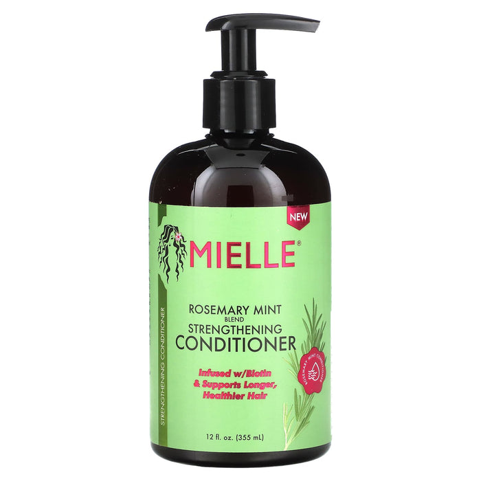 Mielle, Strengthening Conditioner, Rosemary Mint Blend, 12 fl oz (355 ml)