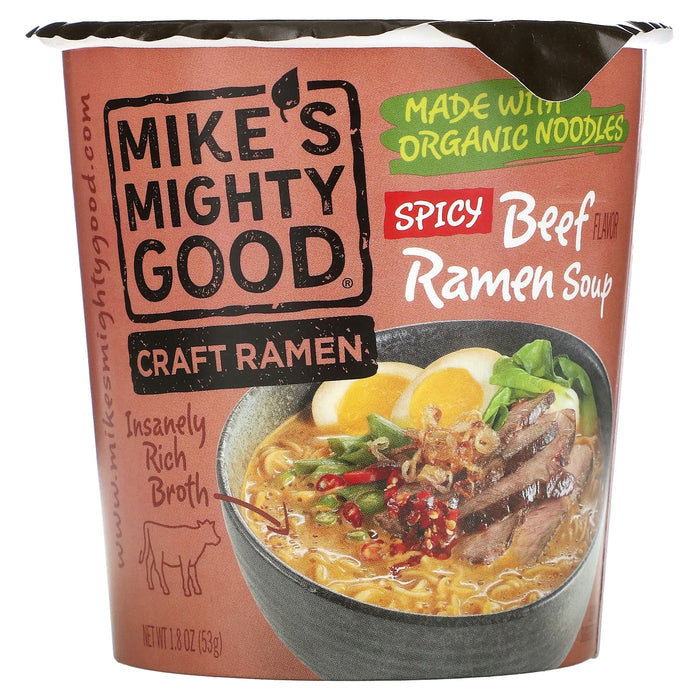 Mike's Mighty Good, Craft Ramen, Vegetarian Vegetable Ramen Soup, 1.9 oz (54 g)