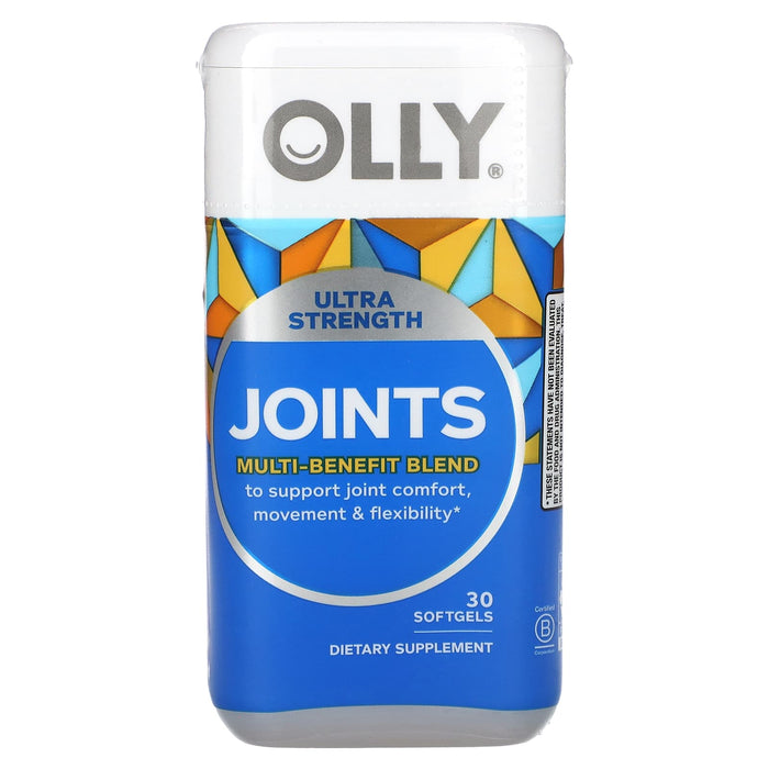 OLLY, Joints, Ultra Strength, 30 Softgels