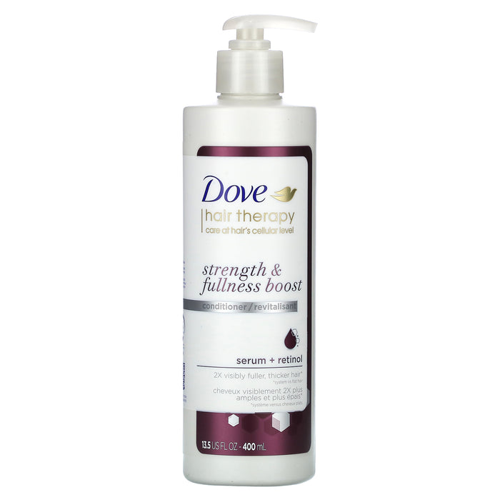 Dove, Hair Therapy, Strength & Fullness Boost Conditioner, 13.5 fl oz (400 ml)