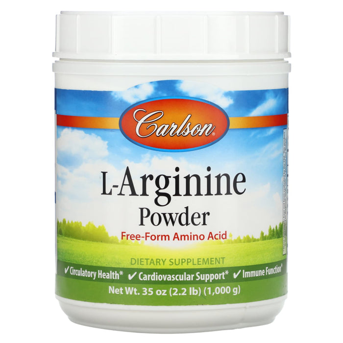 Carlson, L-Arginine Powder, 2.2 lb (1,000 g)