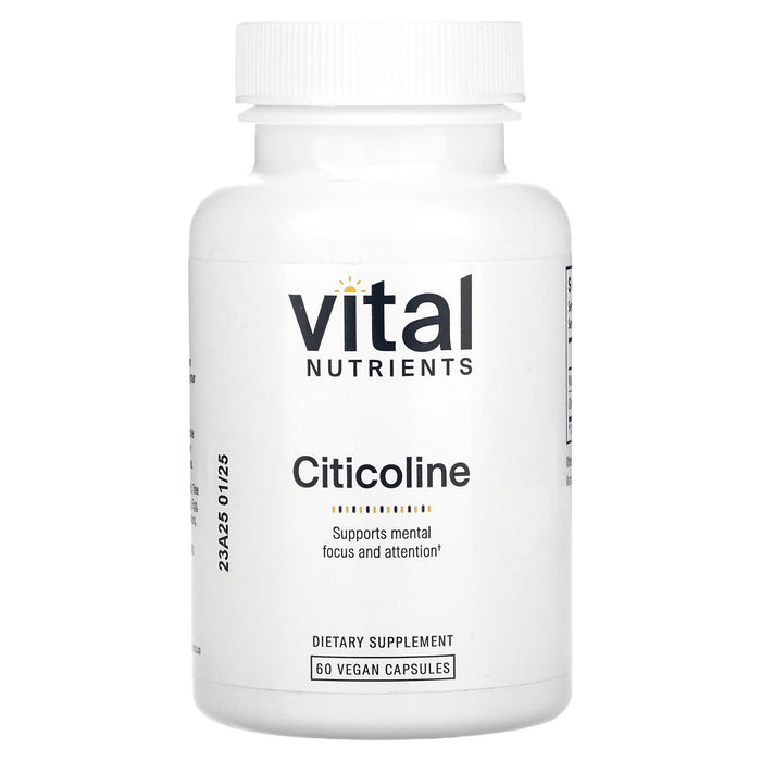 Vital Nutrients, Citicoline, 60 Vegan Capsules