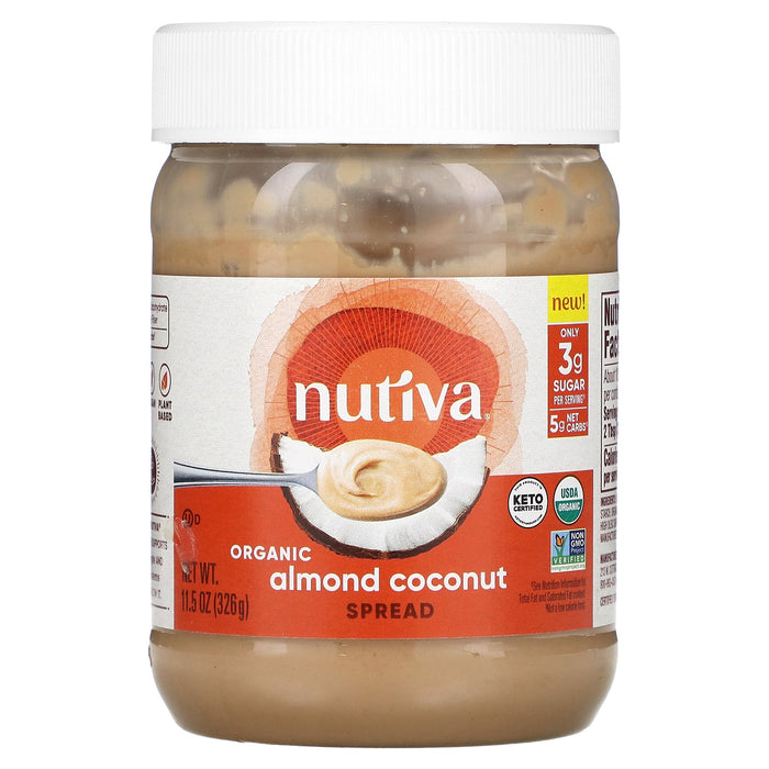 Nutiva, Organic Vanilla Coconut Spread , 11.5 oz (326 g)