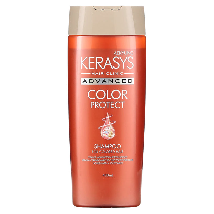 Kerasys, Advanced Color Protect Shampoo, For Colored Hair, 400 ml