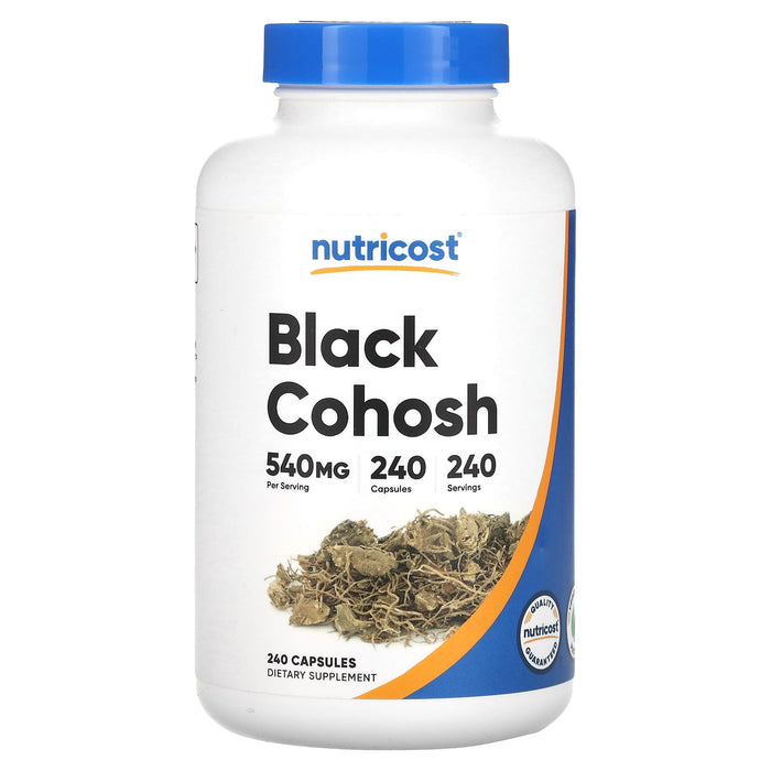 Nutricost, Black Cohosh, 540 mg, 240 Capsules