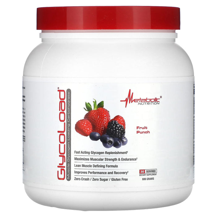 Metabolic Nutrition, GlycoLoad, Watermelon, 600 g
