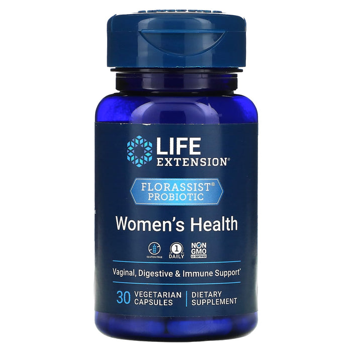 Life Extension, FLORASSIST Probiotic, Women's Health, 30 Vegetarian Capsules