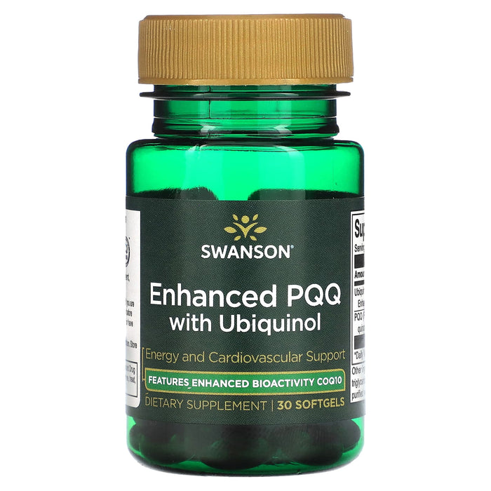 Swanson, Enhanced PQQ with Ubiquinol, 30 Softgels