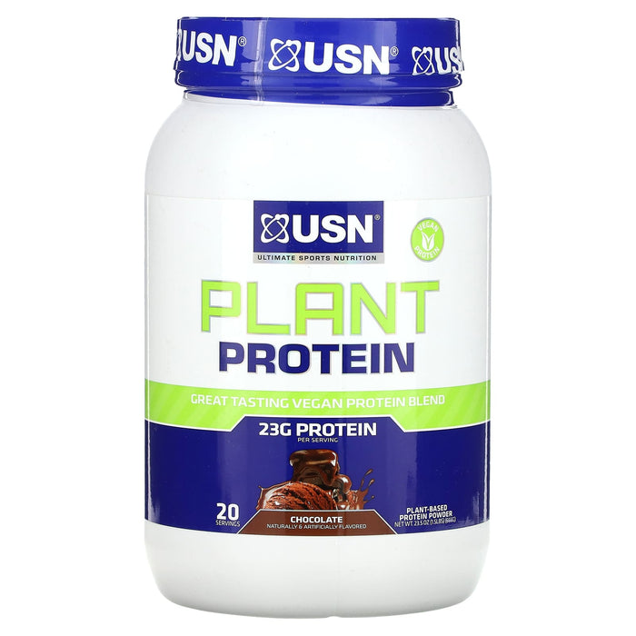 USN, Plant Protein, Chocolate, 1.5 lbs (666 g)