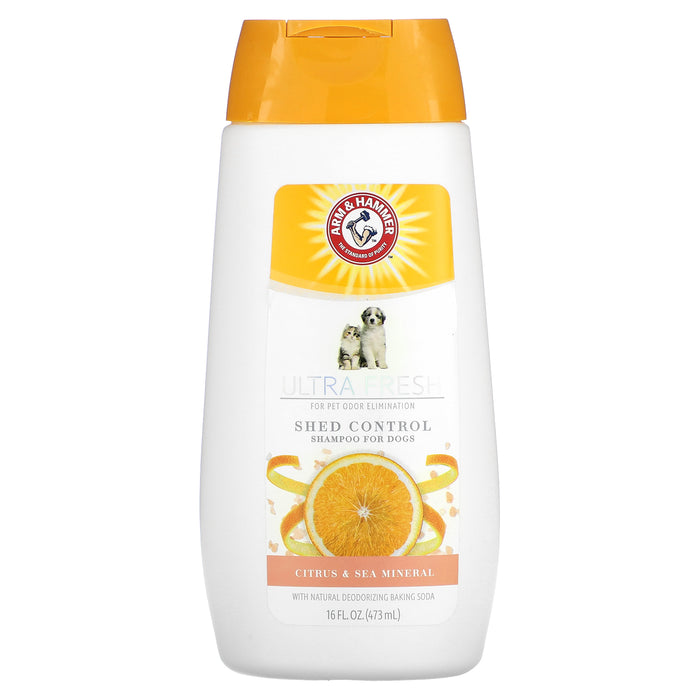 Arm & Hammer, Shed Control, Shampoo For Dogs, Citrus & Sea Mineral, 16 fl oz (473 ml)