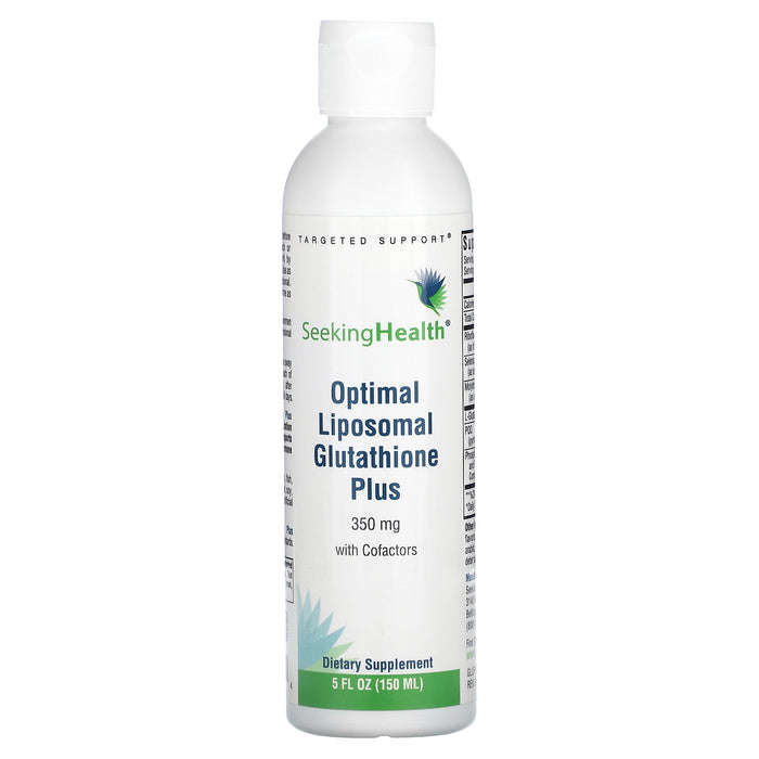 Seeking Health, Optimal Liposomal Glutathione Plus, 350 mg, 5 fl oz (150 ml)