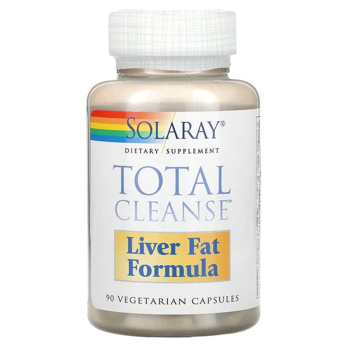Solaray, Total Cleanse, Liver Fat Formula, 90 Vegetarian Capsules