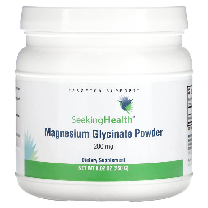 Seeking Health, Magnesium Glycinate Powder , 200 mg , 8.82 oz (250 g)