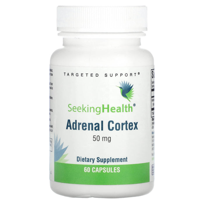 Seeking Health, Adrenal Cortex, 50 mg, 60 Capsules