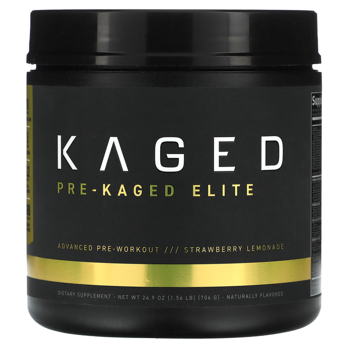 Kaged, PRE-KAGED Elite, Advanced Pre-Workout, Fruit Punch, 1.59 lb (720 g)