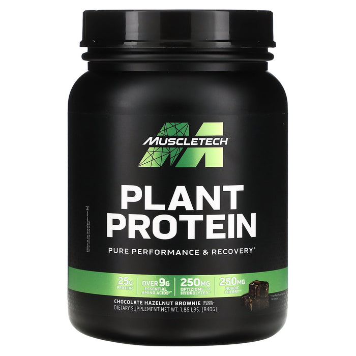 MuscleTech, Plant Protein, Vanilla, 1.82 lbs (824 g)