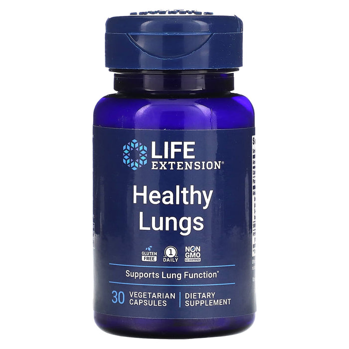 Life Extension, Healthy Lungs, 30 Vegetarian Capsules